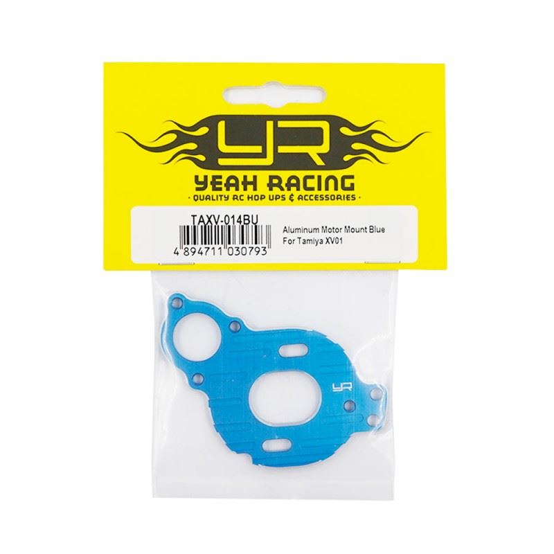 Yeah Racing Aluminum Motor Mount Blue For Tamiya XV-01