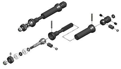 MIP-X-Duty CVD Drive Kit - Rear