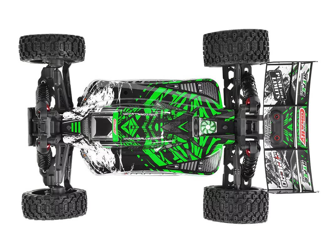 Corally Syncro-2 1/8 Brushless 3-4S Basher Buggy Rtr - Green