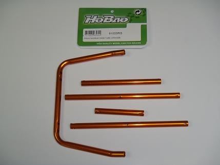HOBAO HYPER FRONT/MIDDLE CAGE TUBE (ORANGE)