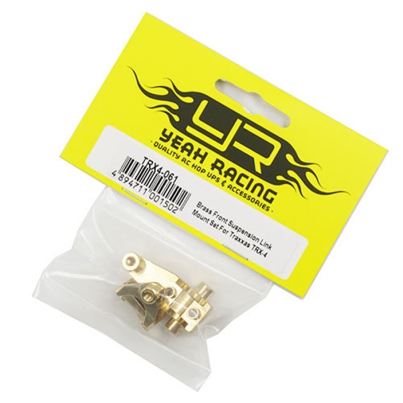 Yeah Racing Brass Front Suspension Link Mount Set For Traxxas TRX-4 TRX-6