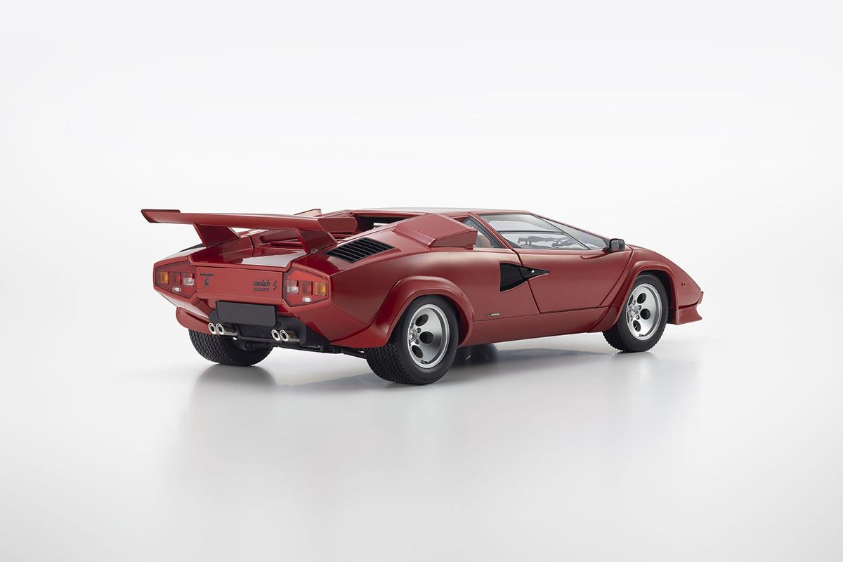 Kyosho 1:12 Lamborghini Countach Lp500 S Red/Tan Interior