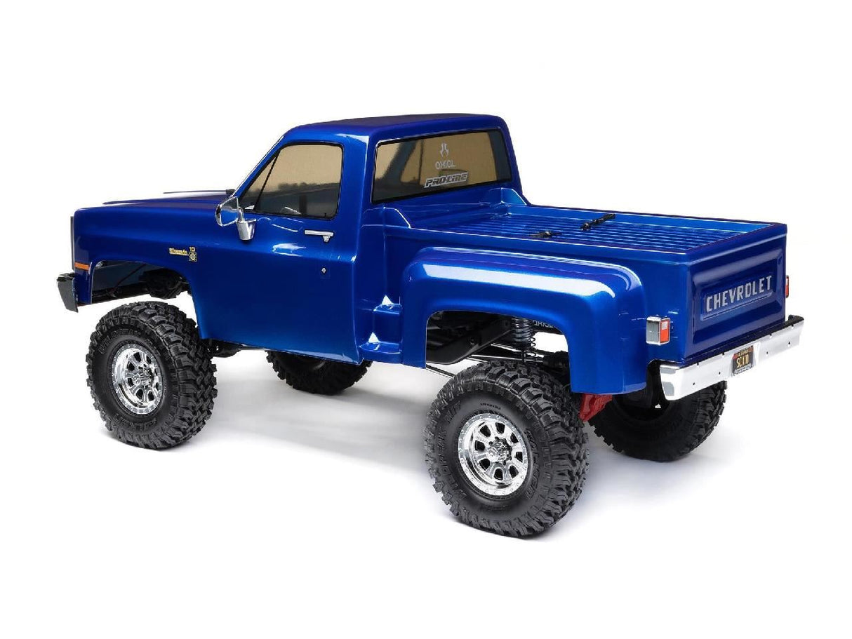 Axial 1/10 SCX10 III Base Camp 1982 Chevy K10 4X4 RTR, Blue