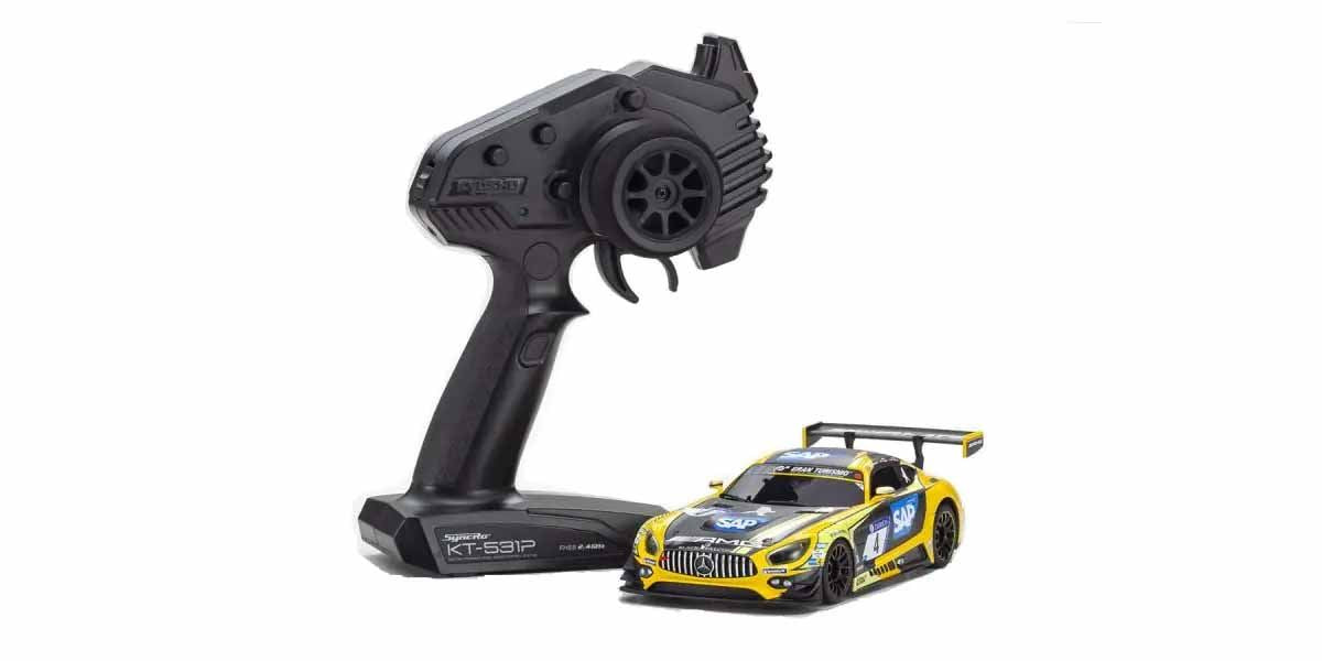 Kyosho Mini-Z Mr04 Rwd Mercedes Amg Gt3 24H Nbg'18 No.4 (W-Mm/Kt531P)