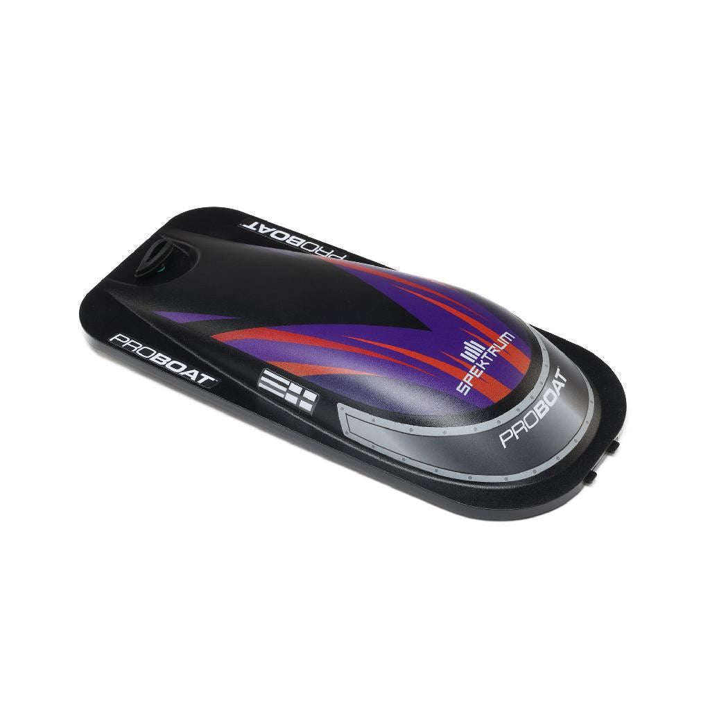 Proboat Canopy Black/Red: 24In Sonicwake