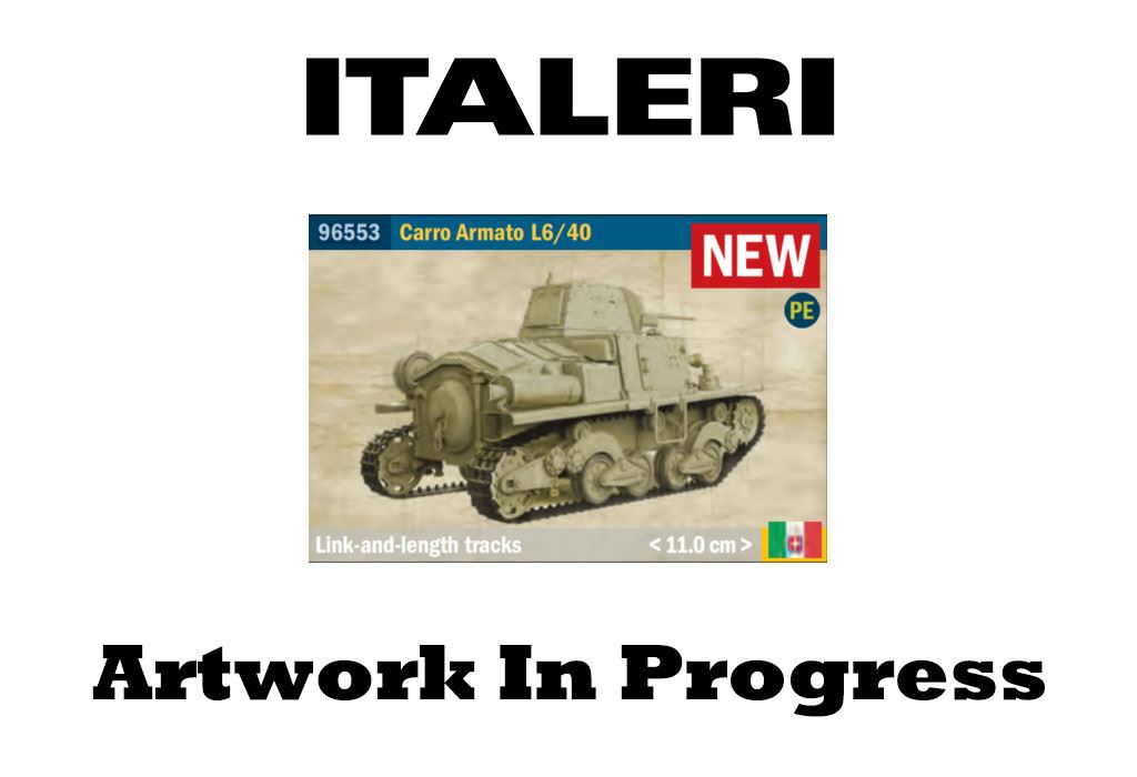 Italeri Carro Armato L6/40 Light Tank