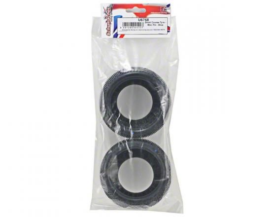 Schumacher Short Course Tyre - Mini Pin - Blue