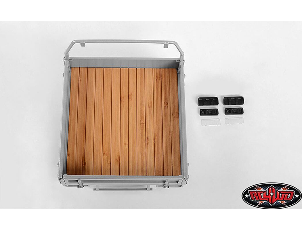 RC4WD KOBER REAR BED FOR TF2 MOJAVE BODY (SILVER)