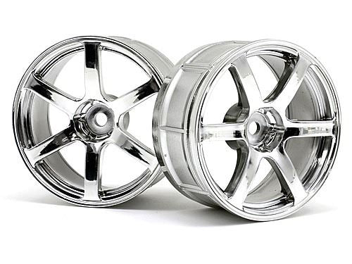HPI Lp29 Wheel Yokohama Avs Model T6 Chrome (2Pcs)