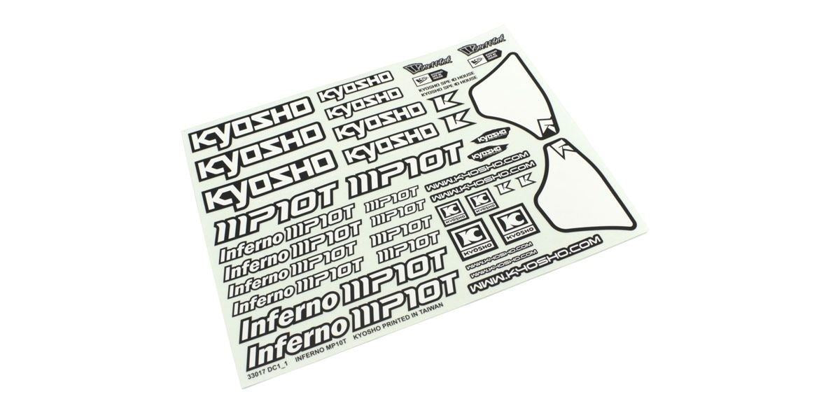 Decal Sheet Inferno Mp10T