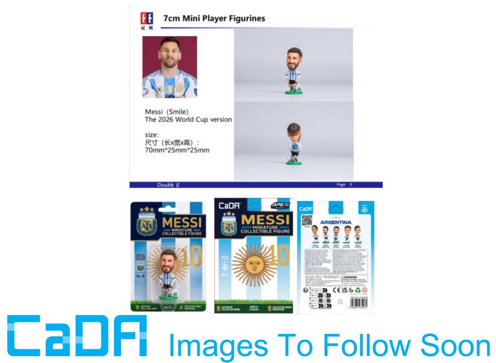 Cada Lionel Messi Argentina 2026 Mini 7Cm Action Figure