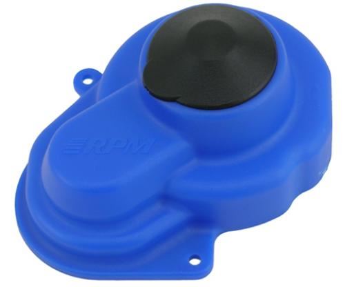 RPM RPM Gear Cover Blue Traxxas Rustler/Stampede/Bandit/Slash