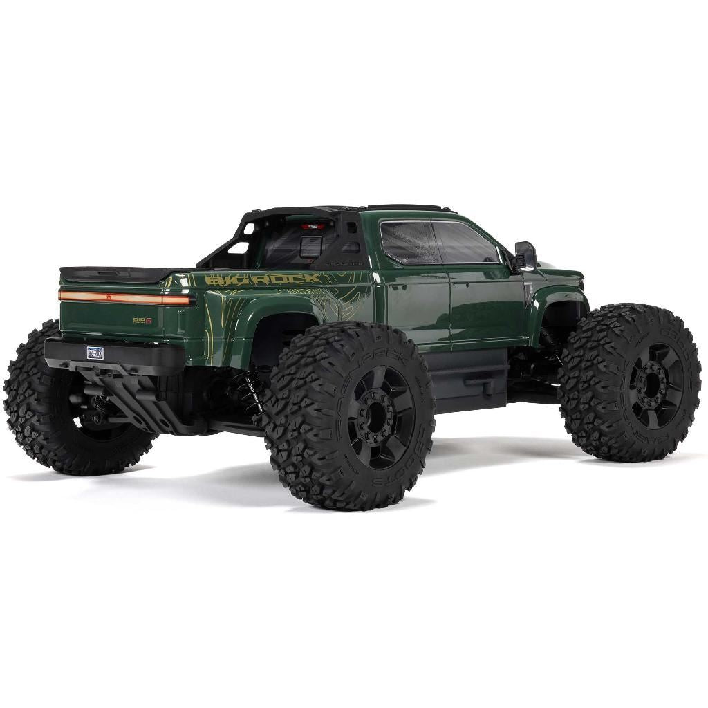 Arrma 1/10 Big Rock 223S Dsc 4X4 Rtr Brushless Monster Truck, Gree