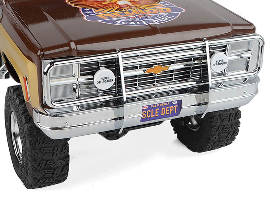 Rc4Wd Chrome Front Grille For Chevrolet Blazer/K10 (80'S)