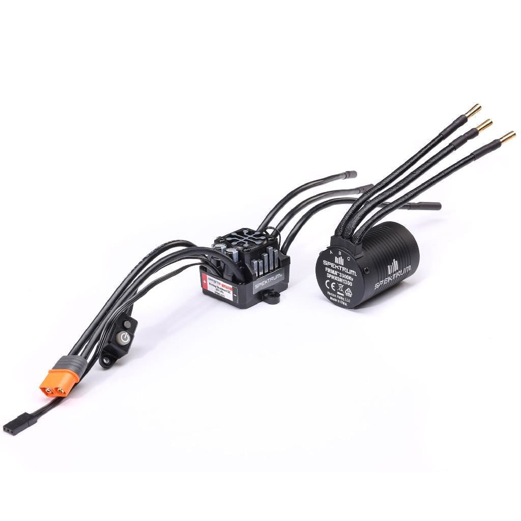 Spektrum Smart Lite Sensorless Fixed Timing Motor / Esc Combo, 3300Kv