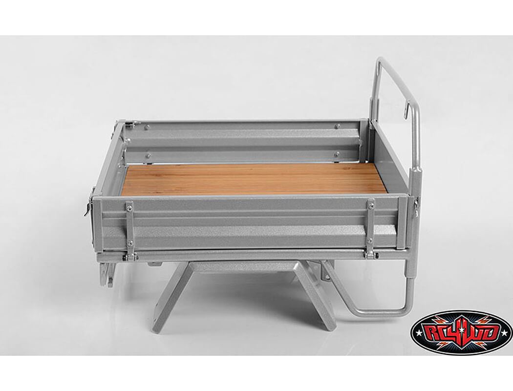 RC4WD KOBER REAR BED FOR TF2 MOJAVE BODY (SILVER)