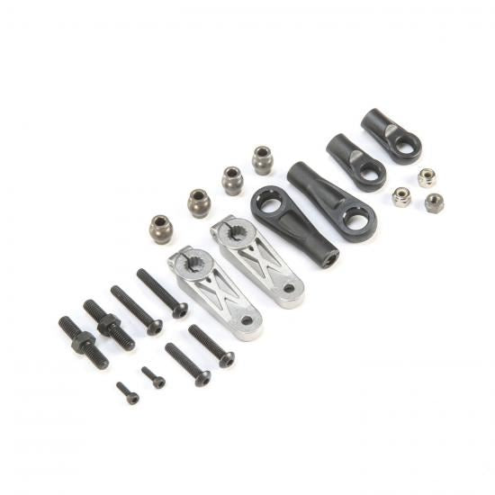 TLR Dual Steering Linkage Kit: 5T, 5B