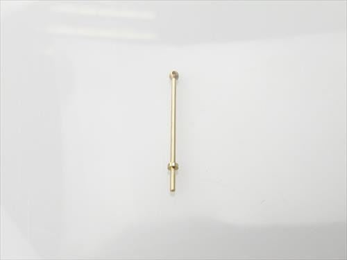 RACTIVE 1 Hole Stanchion, Brass 20mm (Pk10)