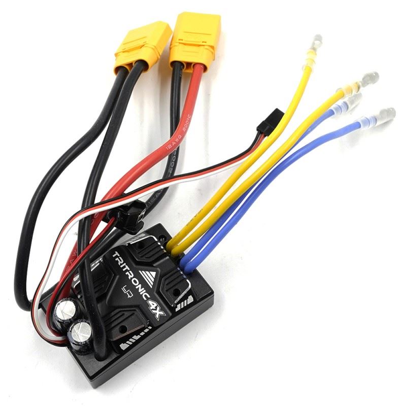 Yeah Racing Tritronic 4X Waterproof Brushed 120A ESC