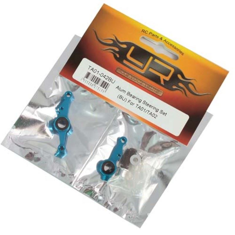 Yeah Racing Alum Bearing Steering Set (BU) For TA01/TA02