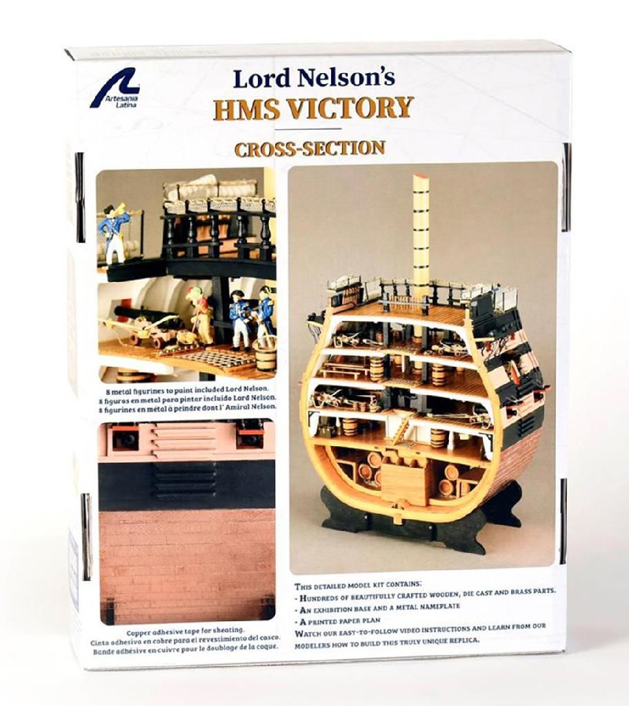 Artesania HMS VICTORY CROSS SECTION 1/72