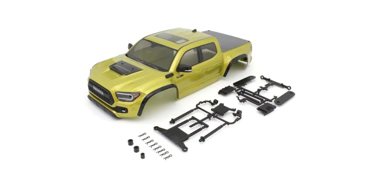 Kyosho Toyota Tacoma Trd Pro 2021 Kb010 Electric Lime Body Shell Set