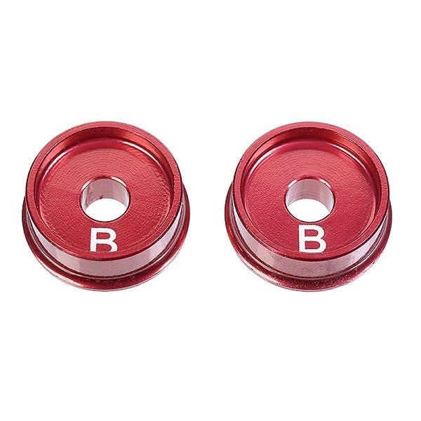 Corally Alum. Lower Arm Cap Ssx12 B 2.5mm 2 Pcs