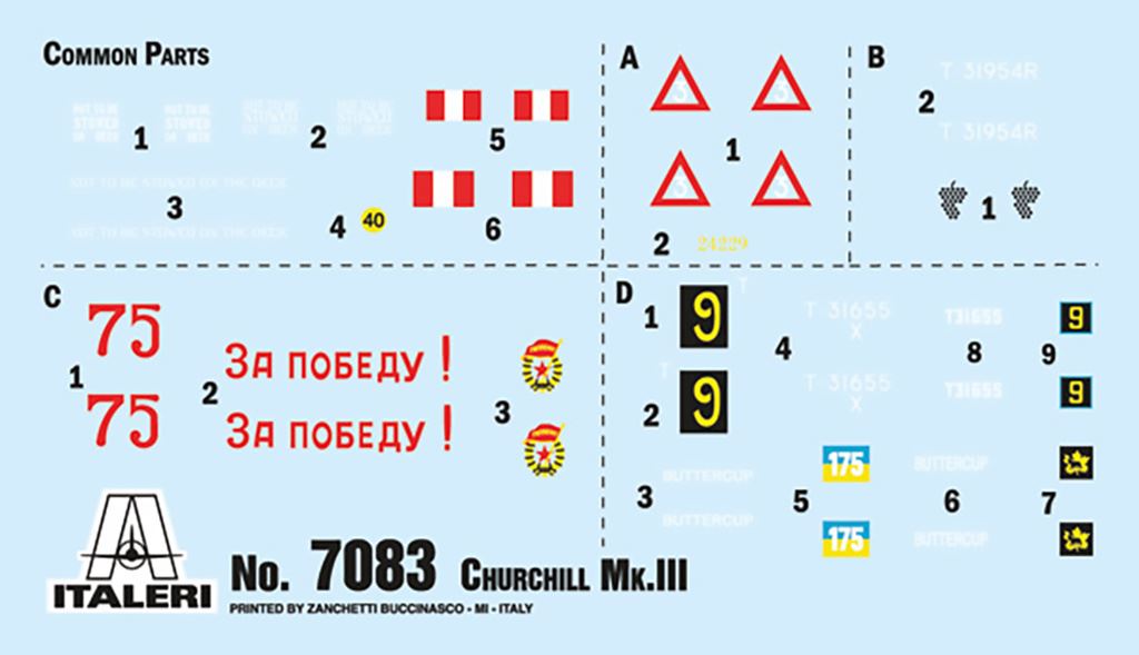 Italeri Churchill Mk. III