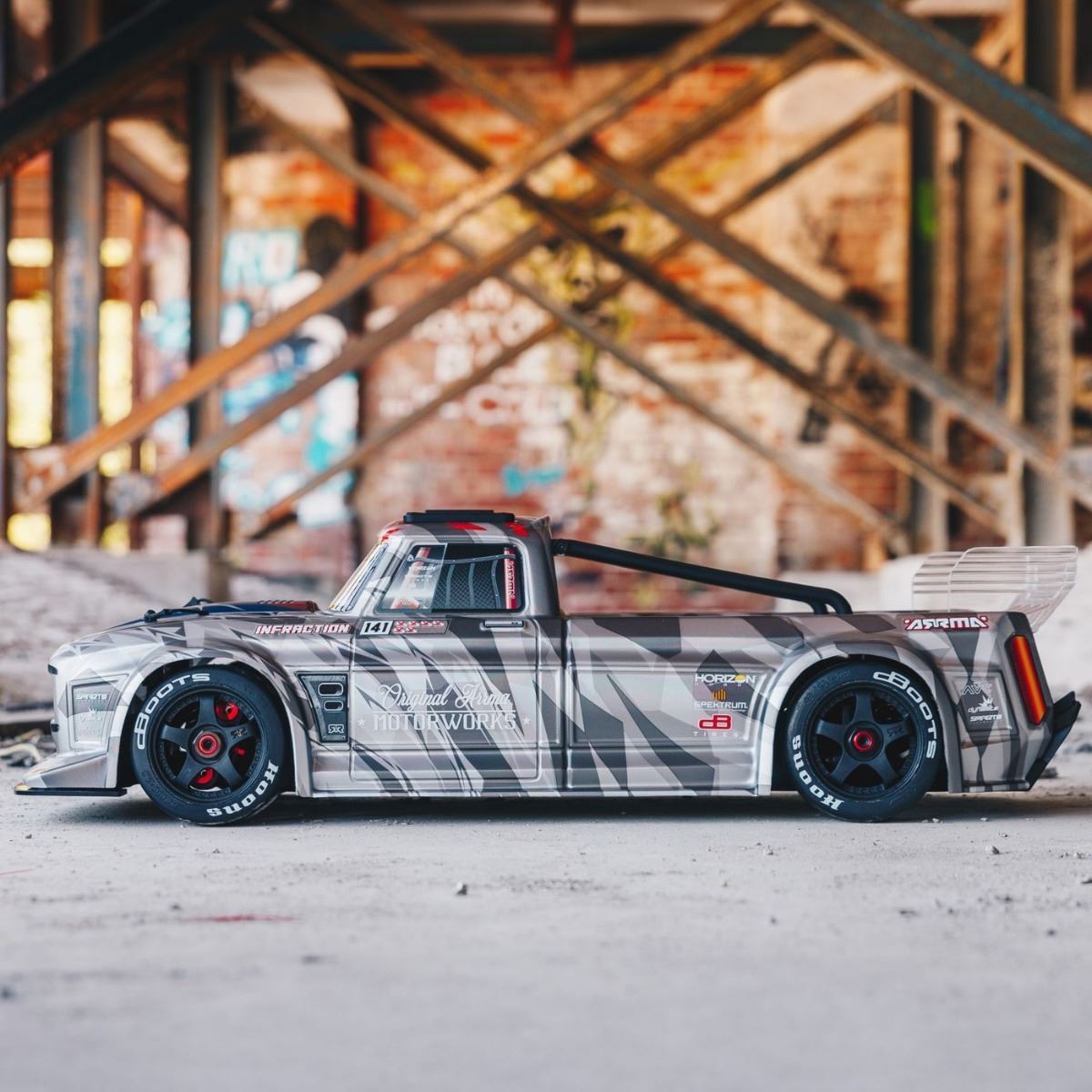 Arrma Infraction V2 1/7 6S BLX All-Road Truck RTR Silver - ARA7615V2T2