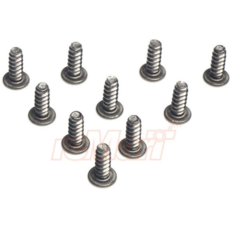 Yeah Racing Titanium Hex Socket Button Head Self-drilling Screws M3 x 8mm 10pcs