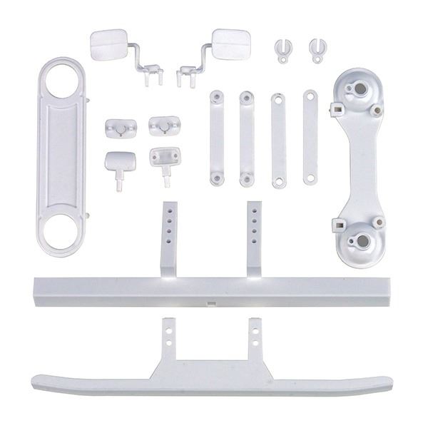 ASSOCIATED CR12 TOYOTA FJ45 BUMPER & BODY ACC. WHITE