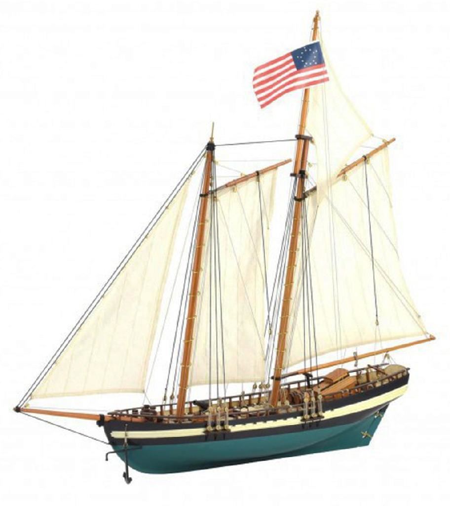Artesania 1/40 VIRGINIA AMERICAN SCHOONER 2022 with stand