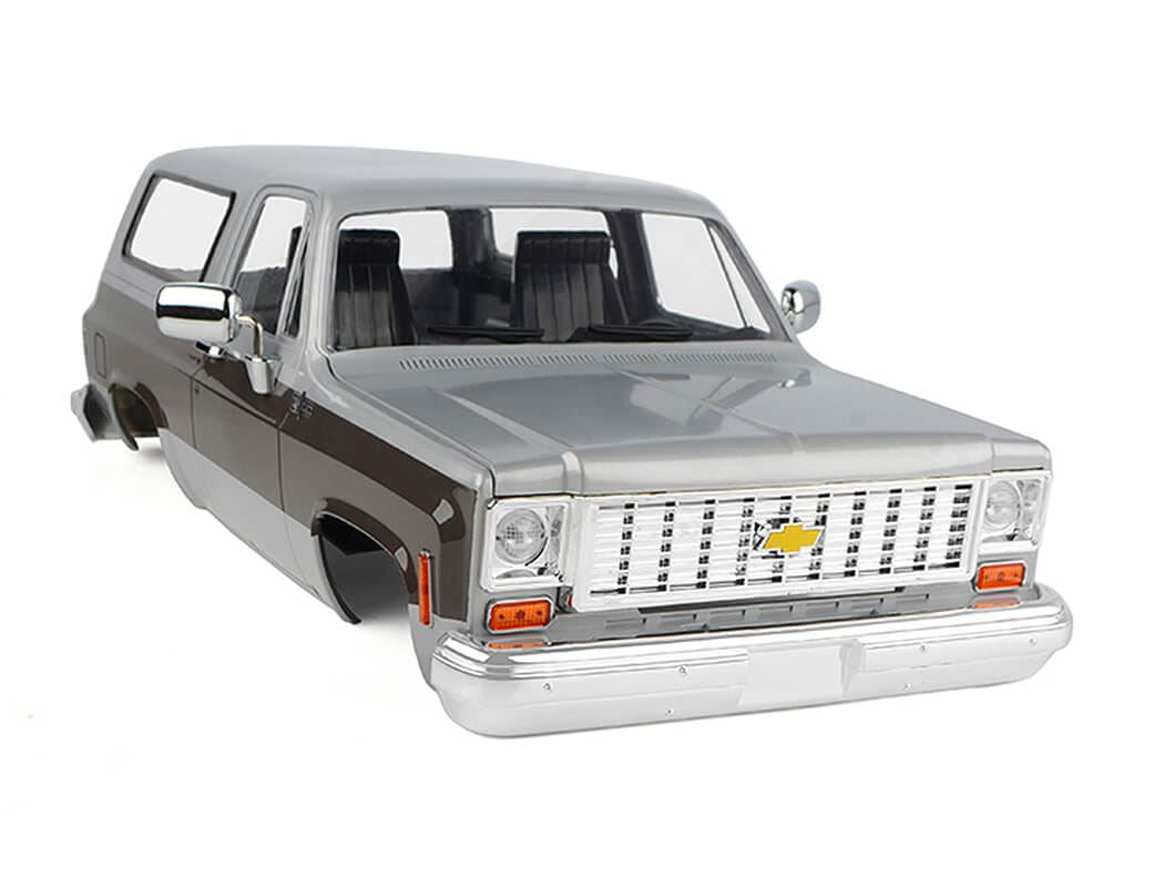 Rc4Wd Chevrolet Blazer Hard Body Complete Set (Silver/Grey