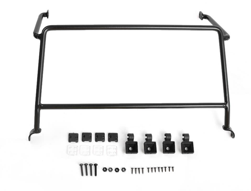 RC4WD FRONT WINDOW ROLL CAGE W/ FLOOD LIGHTS FOR RC4WD GELANDE II 2015 LAND ROVER DEFENDER D90 (PICK