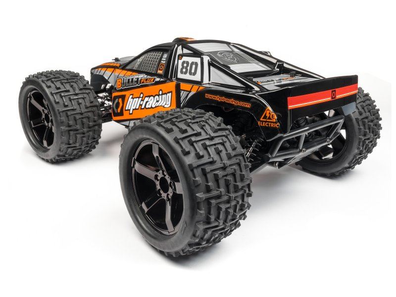 HPI Trimmed And Painted Bullet Flux St Body (Black)