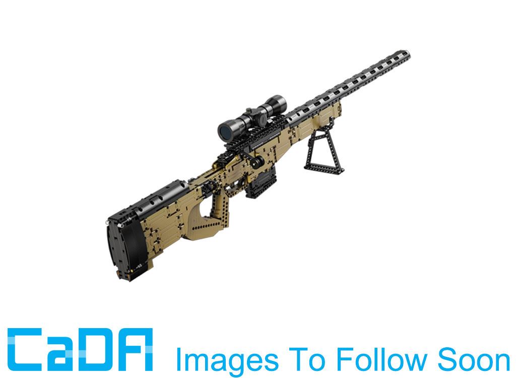 Cada L96A1 Sniper Rifle Brick Model Gun - 979 Pcs