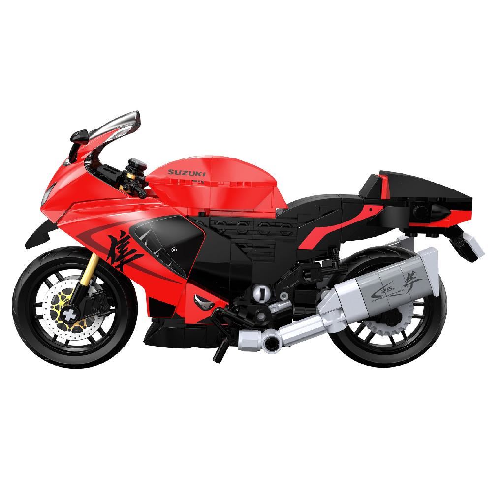 Cada 1:12 Suzuki Hayabusa Motorbike - 299 Pcs