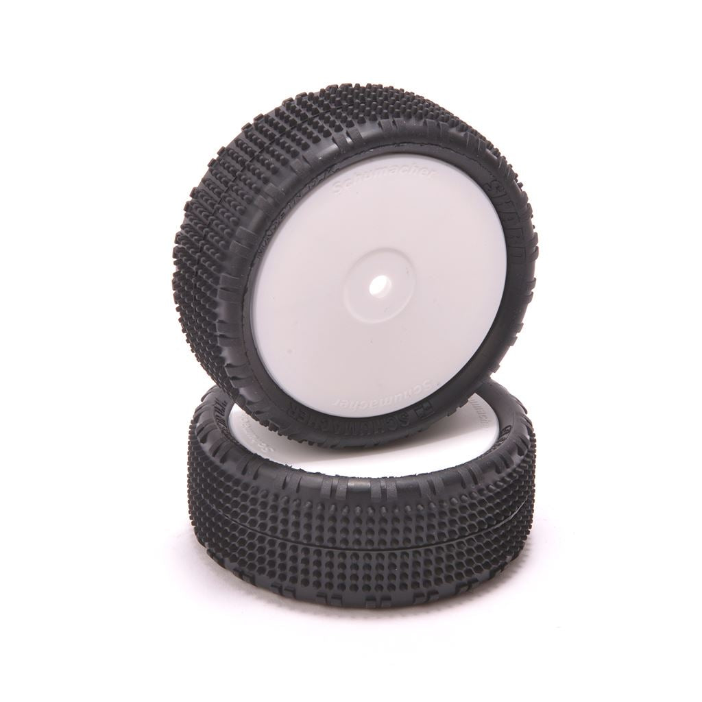 Shard - 1/10 4Wd Tyres - Yellow - Pre-Glued