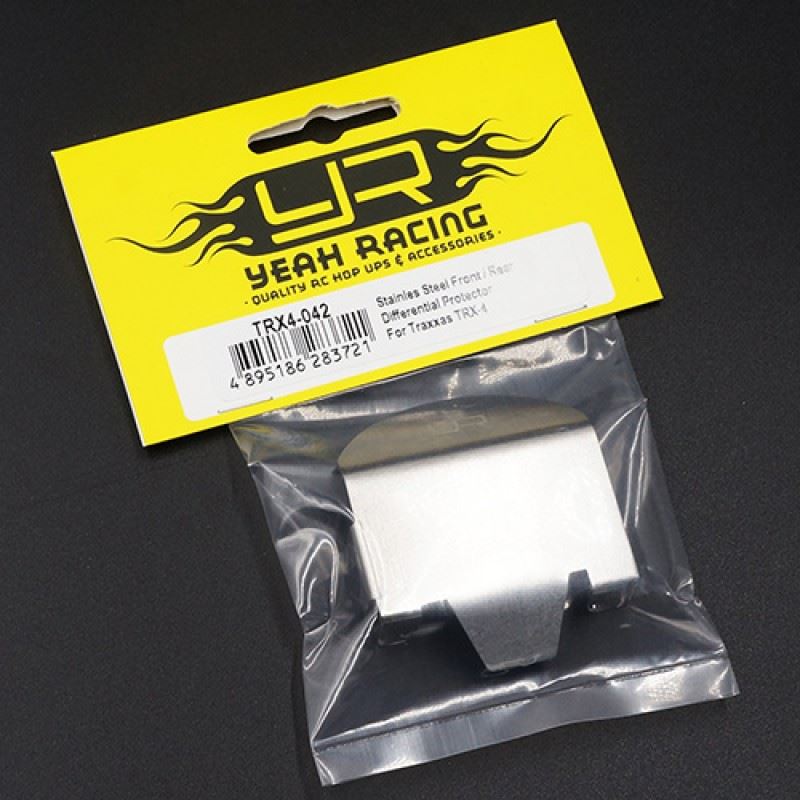 Yeah Racing Stainless Steel Front / Rear Differential Protector For Traxxas TRX-4 TRX-6