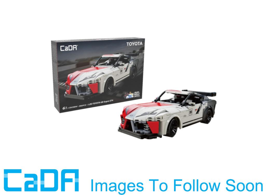 Cada 1:20 Toyota Gr Supra Gt4 Car - 356 Pcs