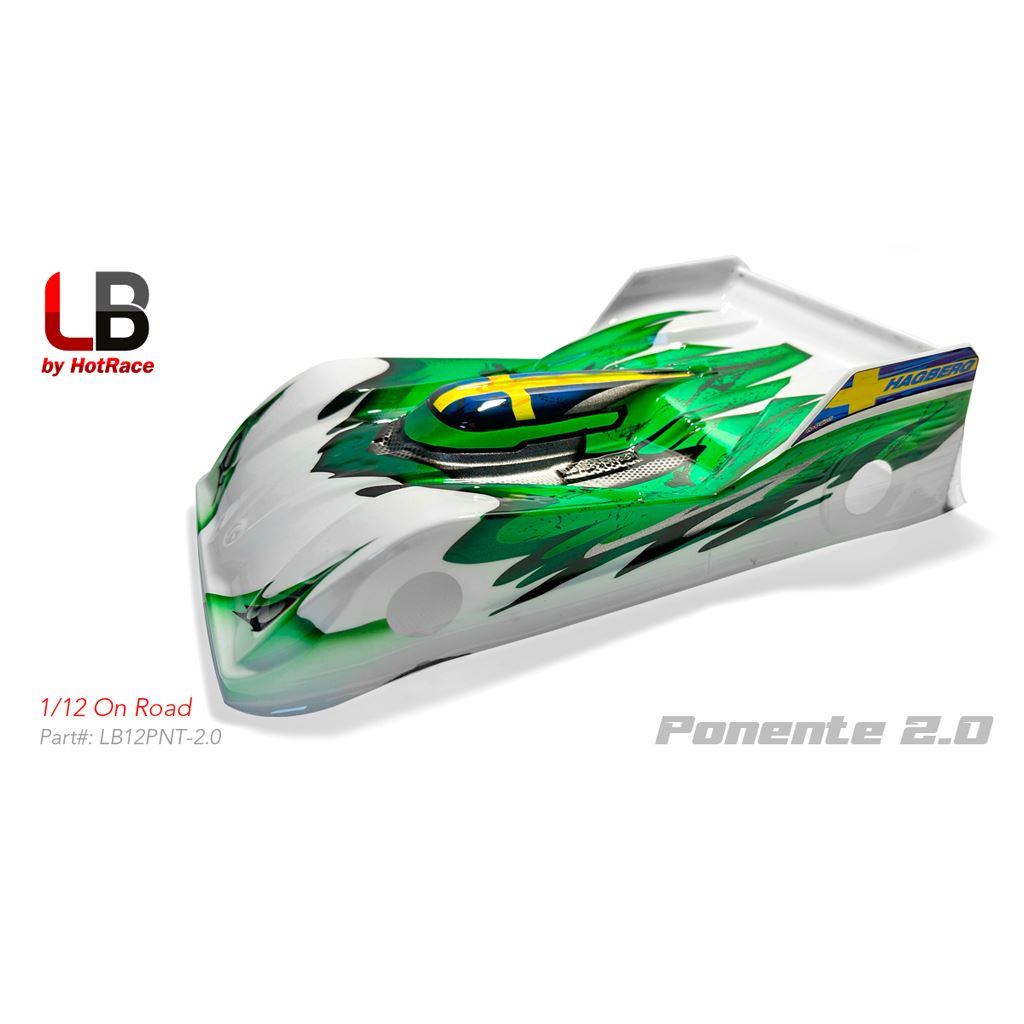 Lens 1/12 Onroad Body Ponente 2.0 Light Weight