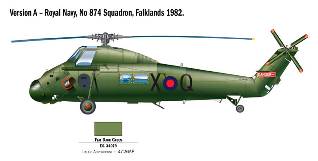 Italeri WESSEX UH.5 FALKLANDS