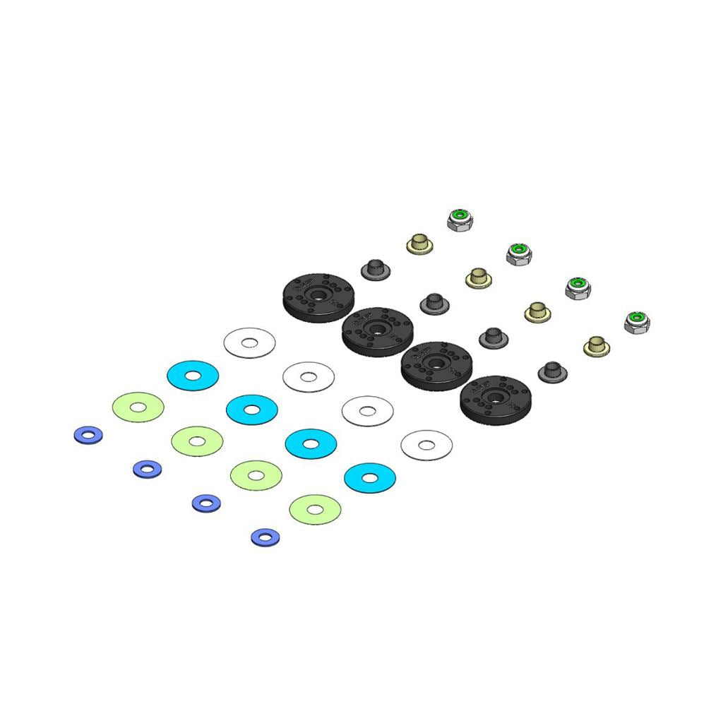 Mip Bypass1 Hi-Flow Pistons 6 X 1.3Mm 1/8Th Scale