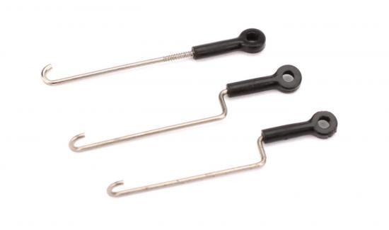 BLH Servo Pushrod Set with ball links: nCP X