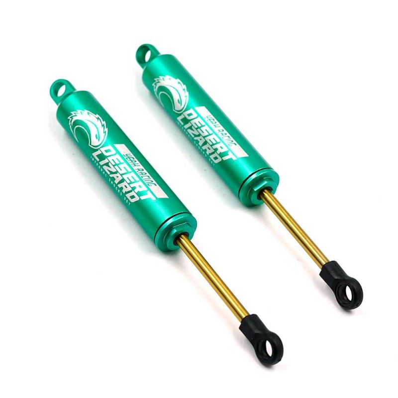 Yeah Racing 110mm Desert Lizard Two Stage Internal Spring Damper Pair Green For Crawler