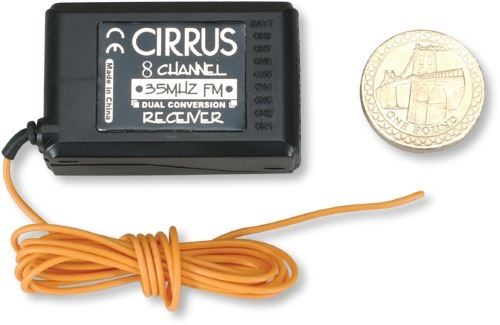 Cirrus 8Ch Receiver - 35MHz FM (Dual Conv)