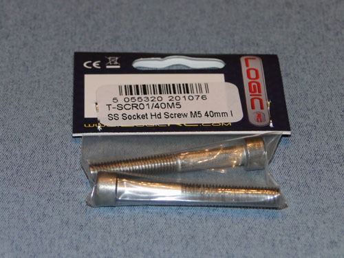 RACTIVE SS Socket Hd Screw M5 40mm Pk2