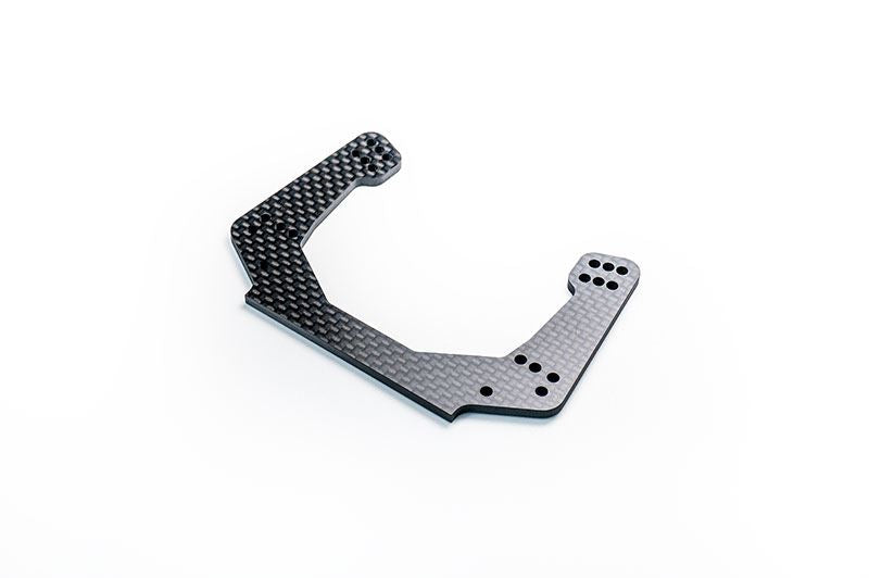 Koswork Team Ae Rc10 Carbon 3Mm Front Shock Tower