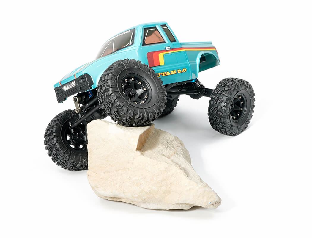 Ftx Utah 2.0 1 18 Brushless 2-Speed Lcg Crawler - Metallic Teal