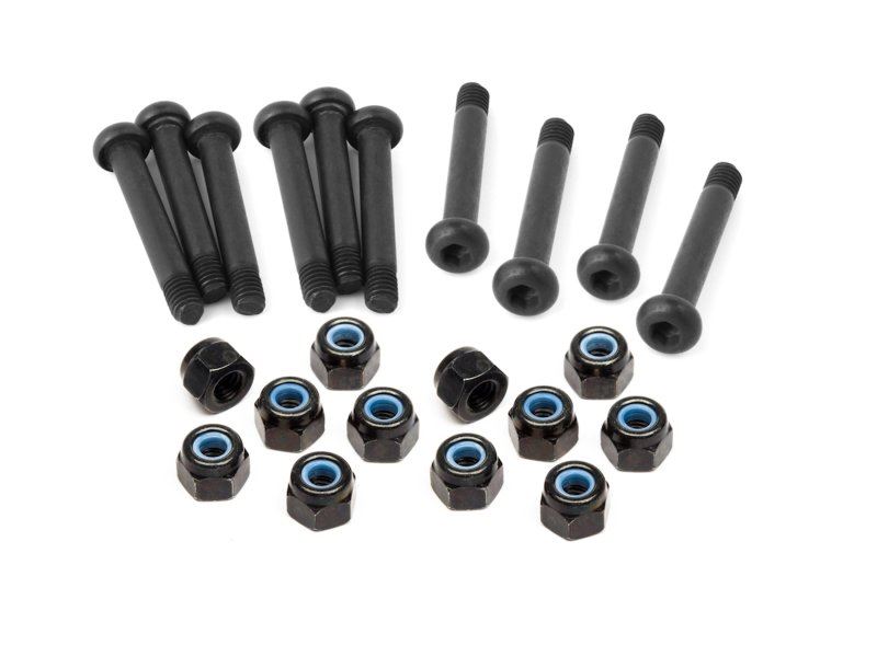 Step Screw M3X17Mm - (2Mm Hex Socket/10Pcs)